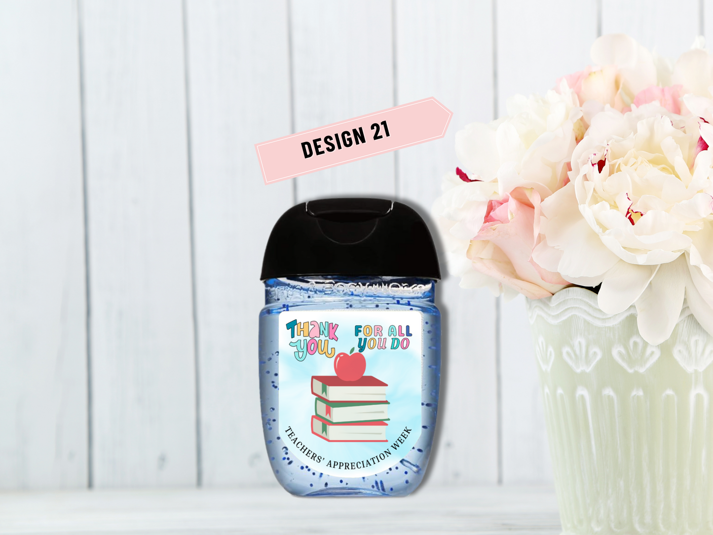 Printed Personalized 30-pc Hand Sanitizer Party Favor Label/Sticker l Other Occasions